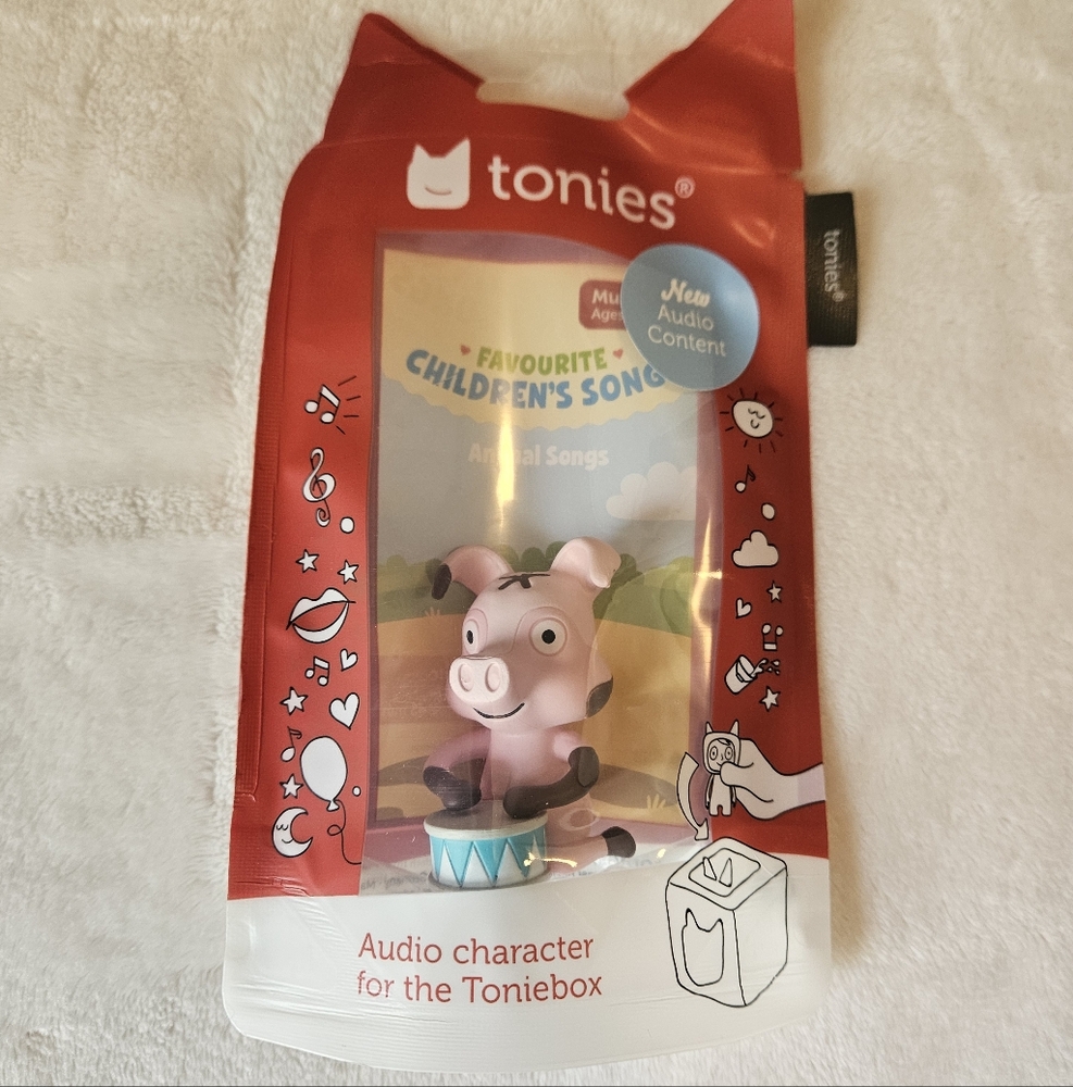 UK Exclusive Animal Songs Relaunch Tonie For Toniebox